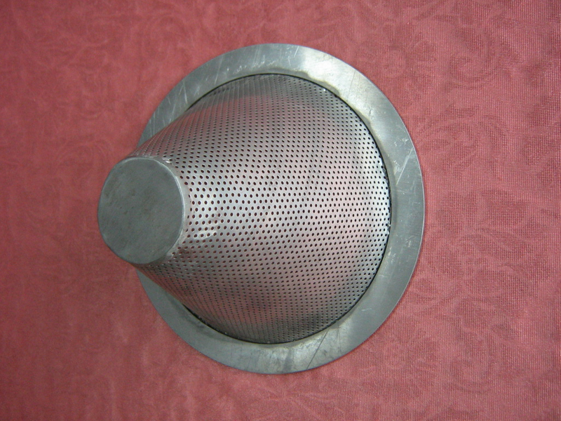 stainless steel filter caps