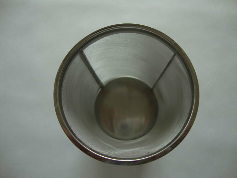 stainless steel filter caps