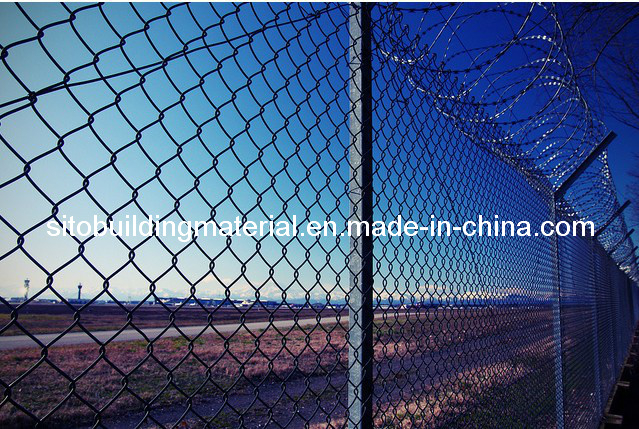 PVC Coated Chainlink Fence/Chain Link Fence/Fence Netting/Wire Mesh Fence