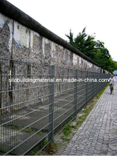 Hot-Dipped PVC Coated Double Wire Fence/PVC Wire Mesh Fence Panel/ Fence Netting