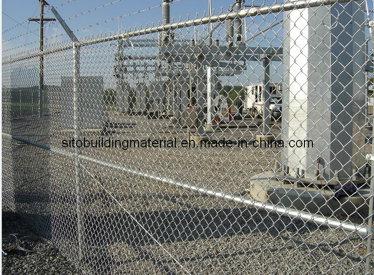 Hot-Dopped Fence Netting/Chain Link Fence/Wire Mesh Fence