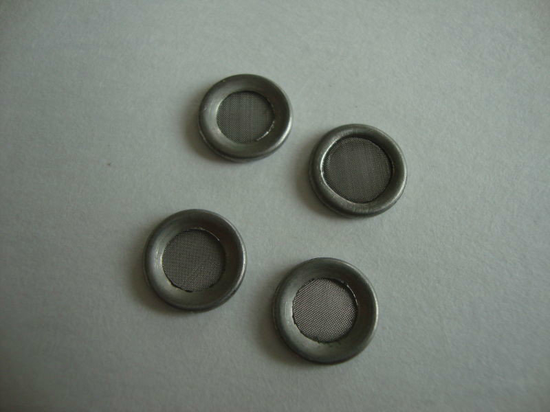 stainless steel filter caps