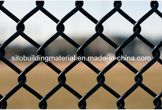 PVC Coated Chain Link Fence/Chain Link Fence/Wire Mesh Fence