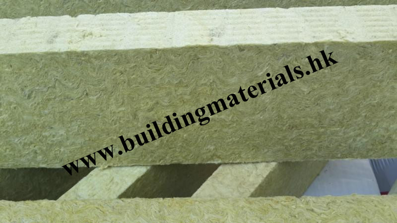 Rock wool panel