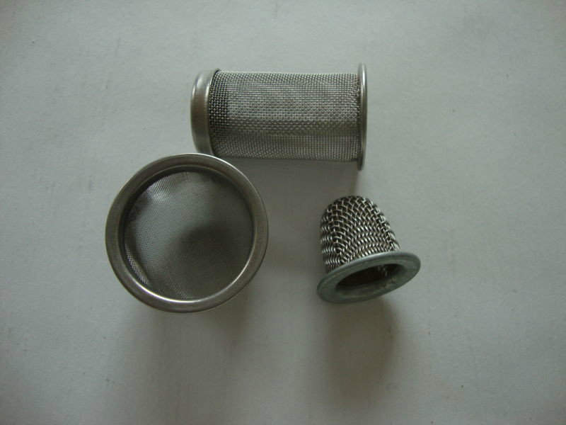 stainless steel filter caps