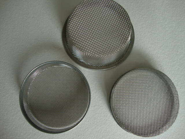 stainless steel filter caps