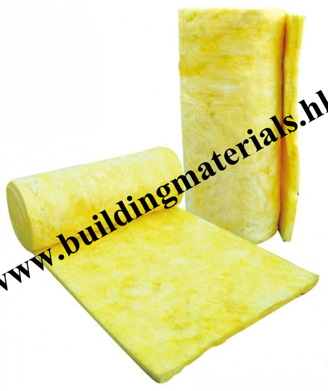 Fiber glass wool with foil
